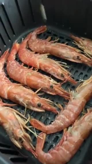 Foto del paso 3 de la receta: Gambones en airFryer, sin humos!