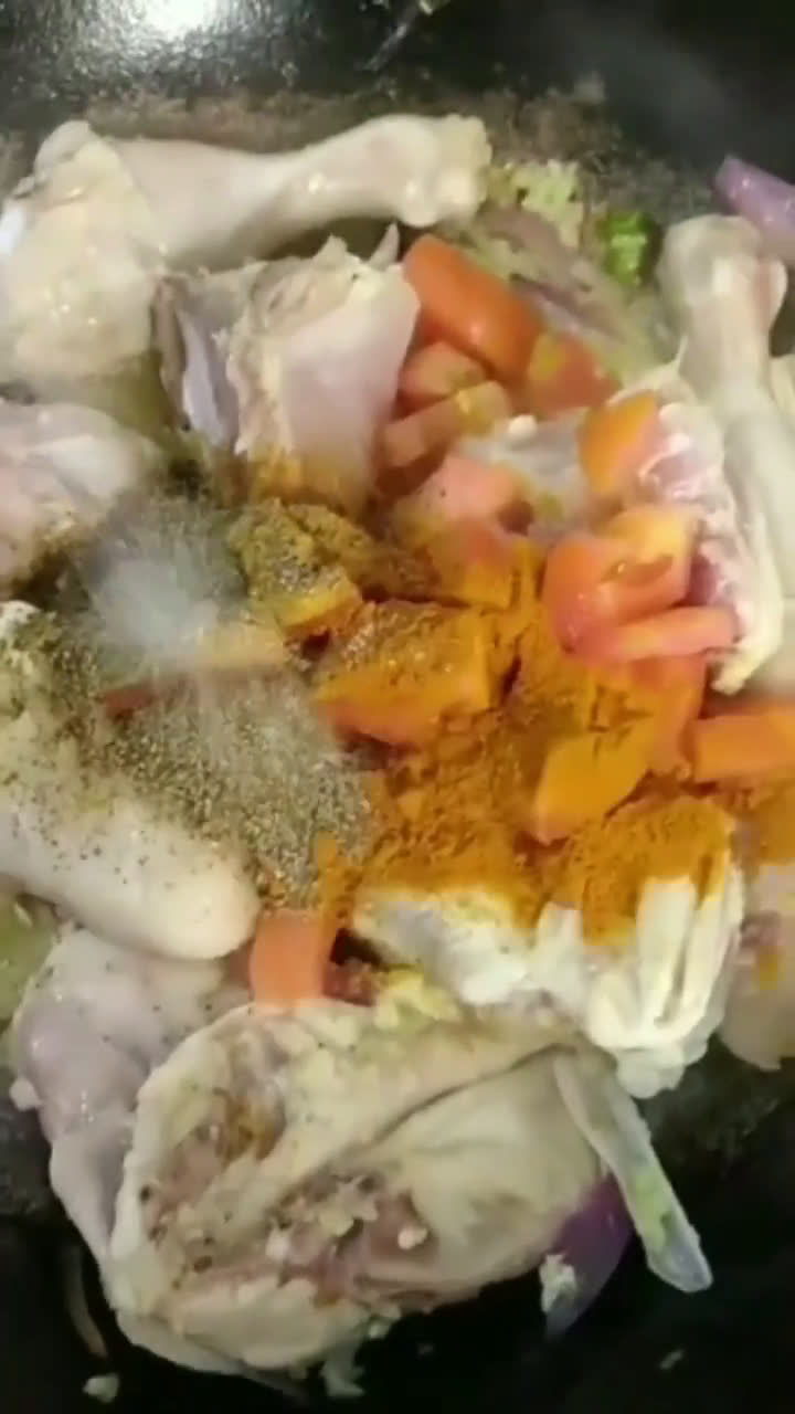 صورة لخطوة 1 من وصفة مقلقل دجاج 😋