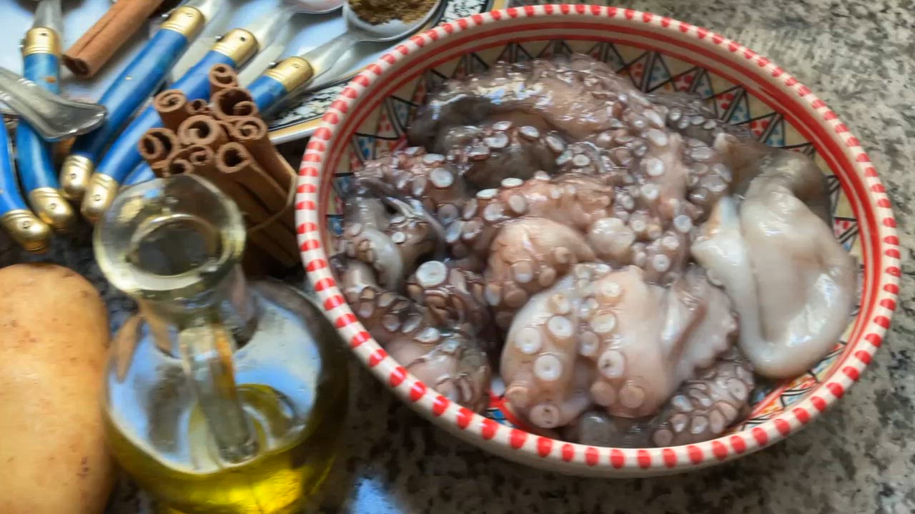 Une image de l'étape 2 de 🦑Couscous au 🦞🐙Poulpe 🇩🇿.