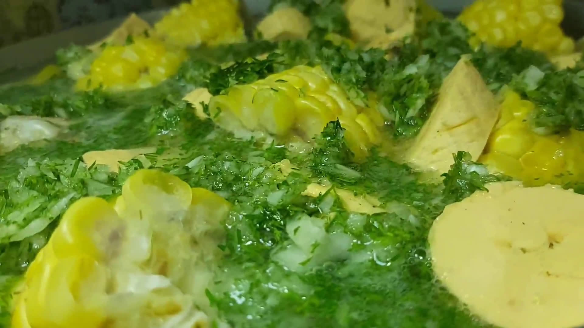 Foto del paso 8 de la receta: Sancocho trifásico pollo, cerdo, carne de res. #sancocho