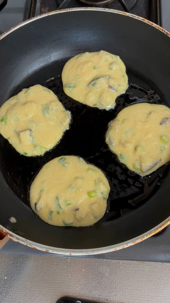 お豆腐入りの明石焼き風オムレツ！作り方4写真