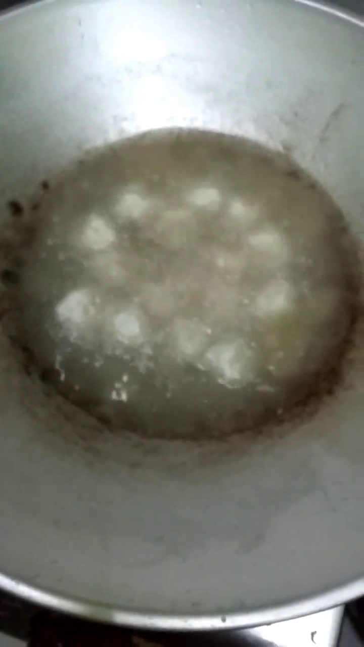 Foto langkah ke 3 dari resep Popcorn Tahu.