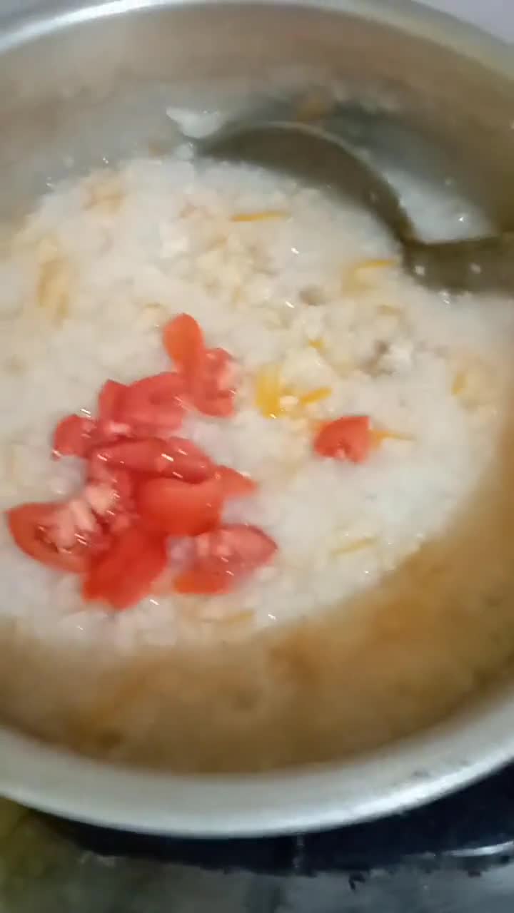 Foto langkah ke 5 dari resep 12 Bubur Keluarga.