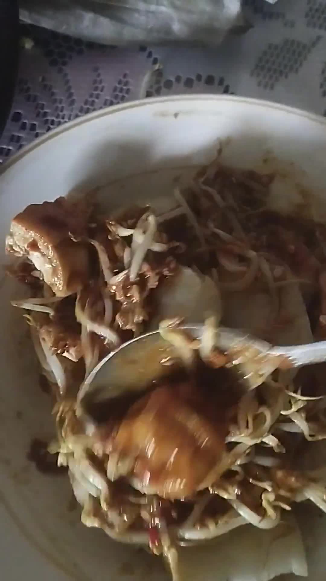 Foto langkah ke 3 dari resep Tahu Tek.