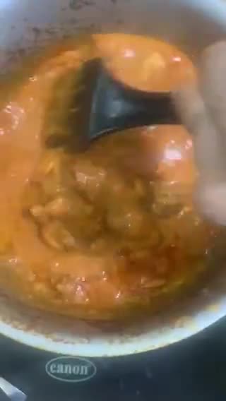 A picture of step 10 of Butter Chicken.
