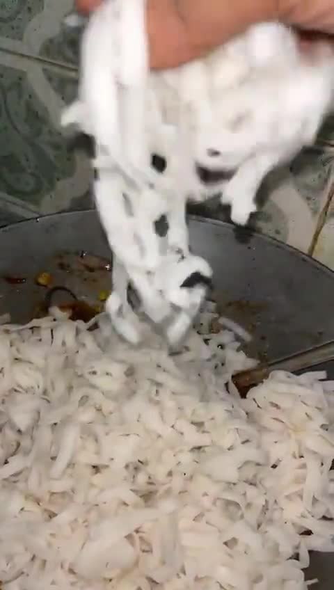 राइस नूडल्स रेसिपी चरण 6 फोटो