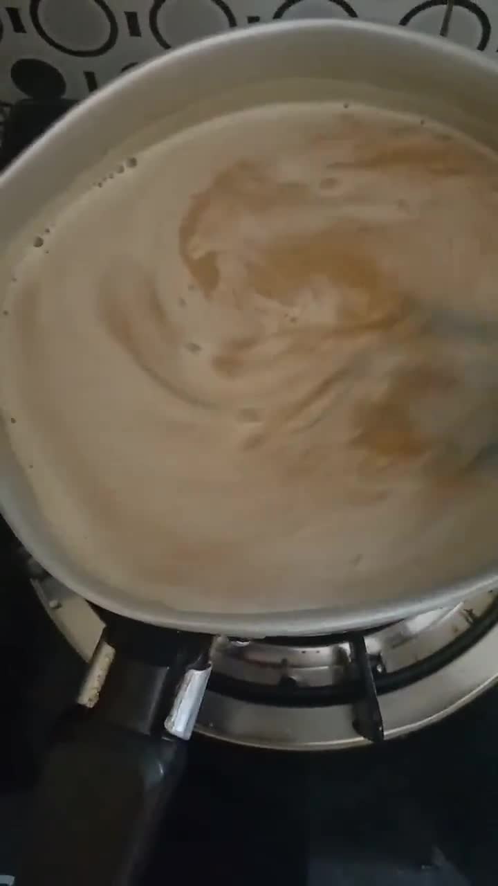 Foto langkah ke 3 dari resep Puding Lapis Gula Jawa.