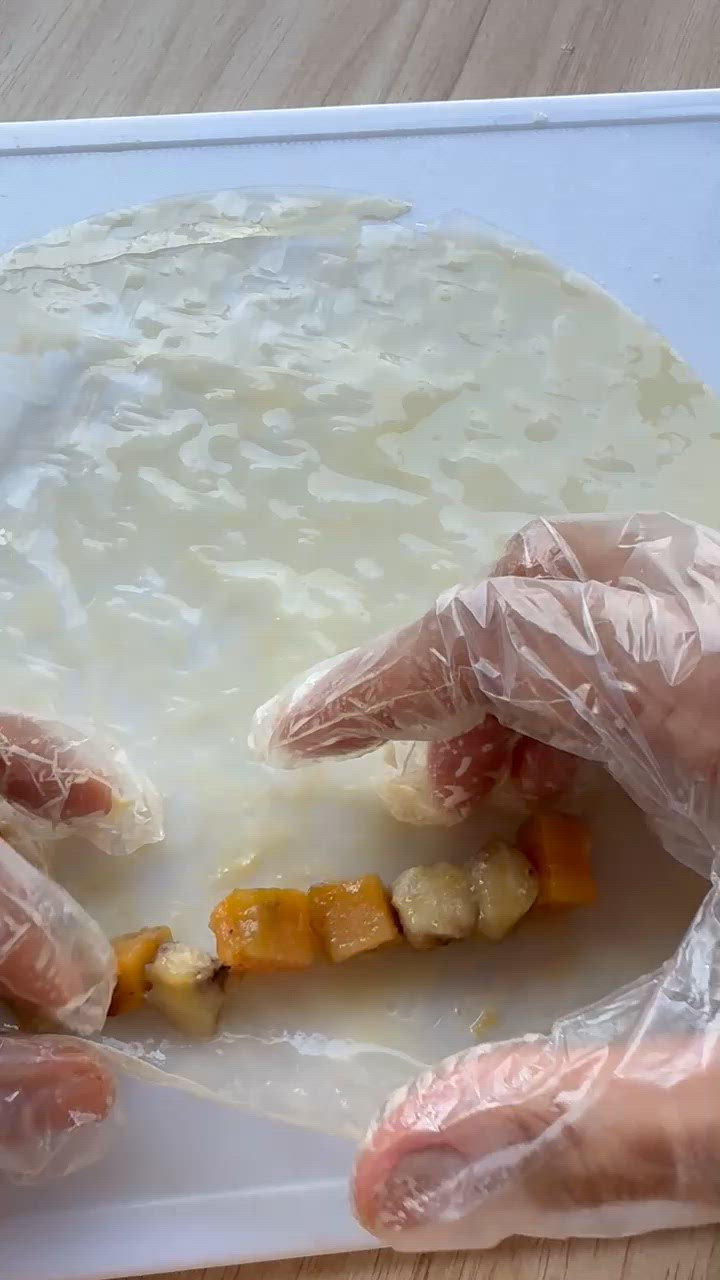 Foto langkah ke 3 dari resep Bagel Kolak Saffron.