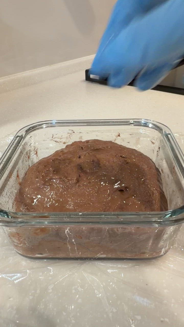 クランベリー＆チョコのフォカッチャ作り方17写真