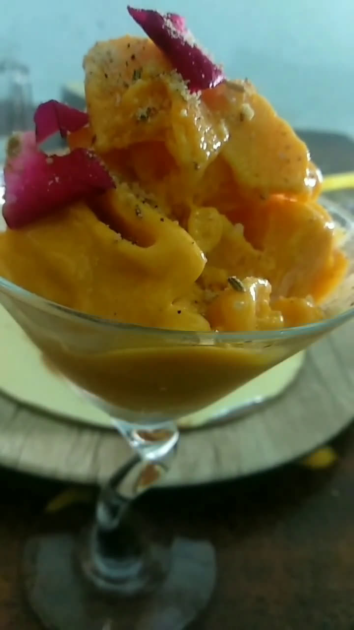 મેંગો આઈસક્રીમ રેસીપી સ્ટેપ5ફોટો