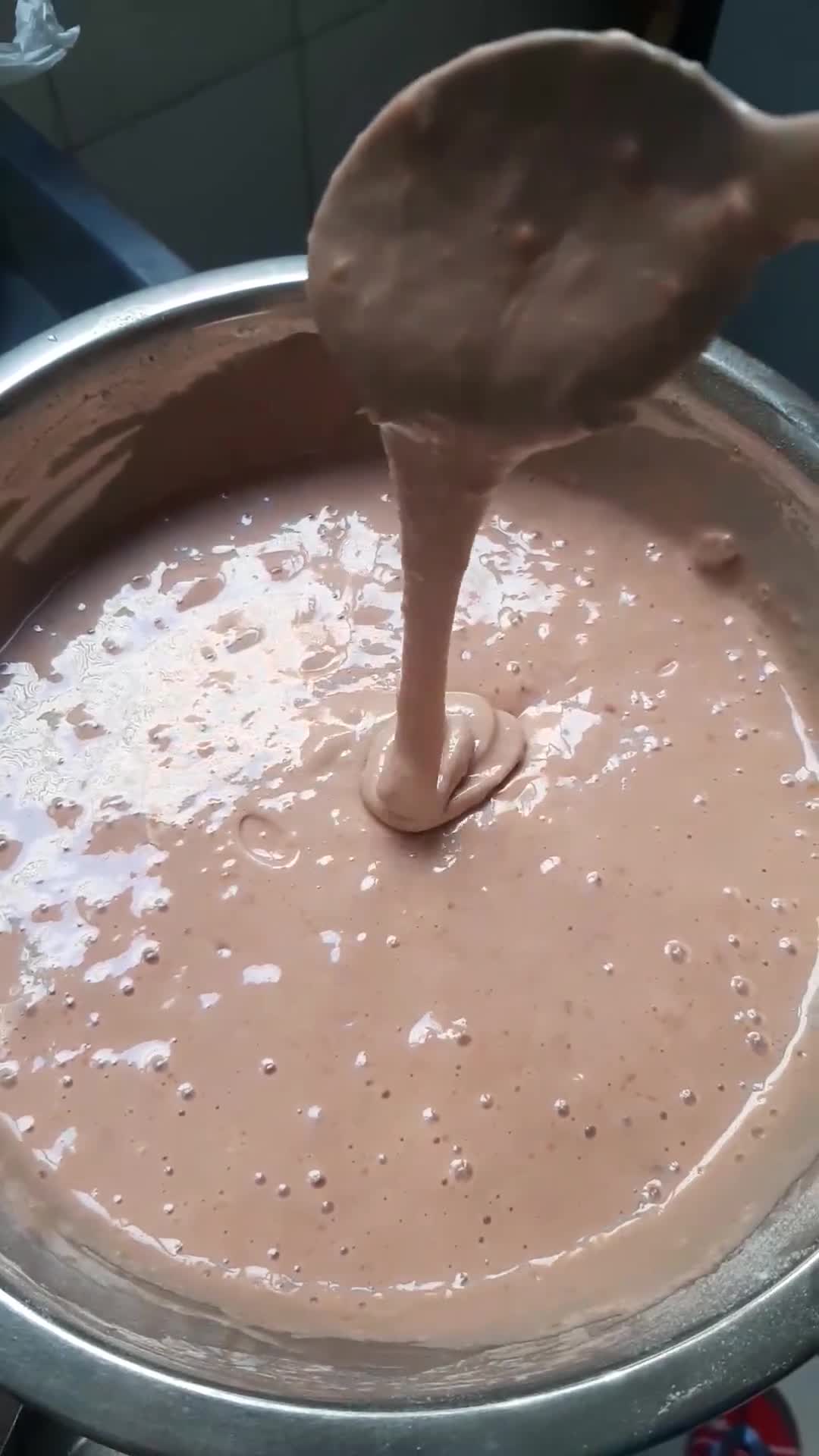 Foto do passo 3 de Bolinhos de whey de morango
