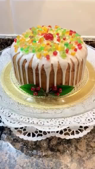 Foto del paso 13 de la receta: Pastel de fruta confitada al aroma de Panettone “sin gluten “