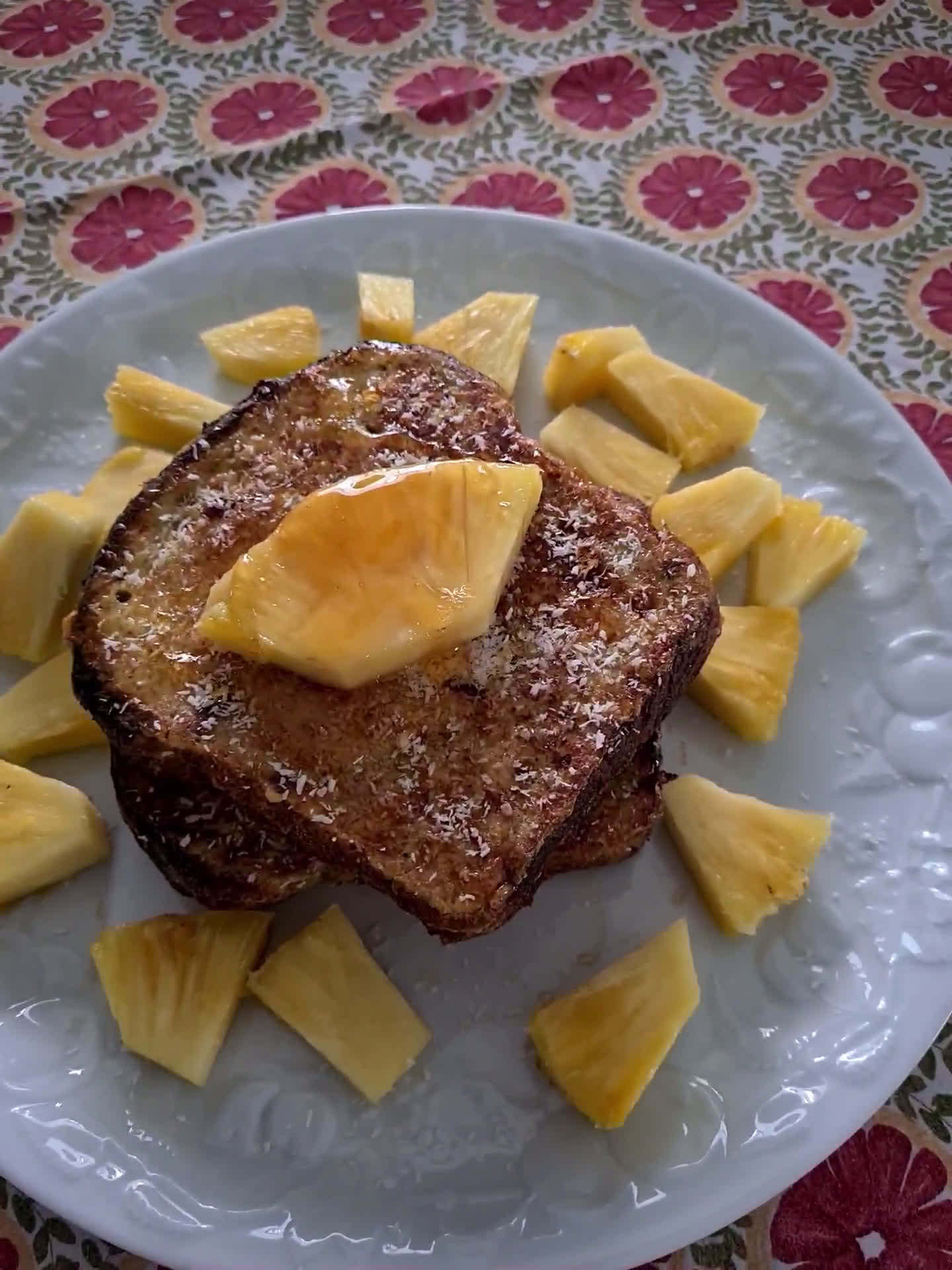 Foto del paso 7 de la receta: Pan francés con piña y coco