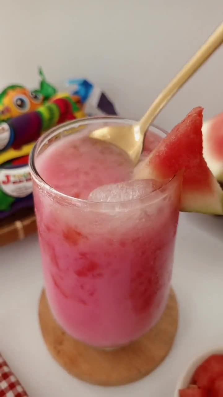 Foto langkah ke 4 dari resep Es Semangka Jelly.