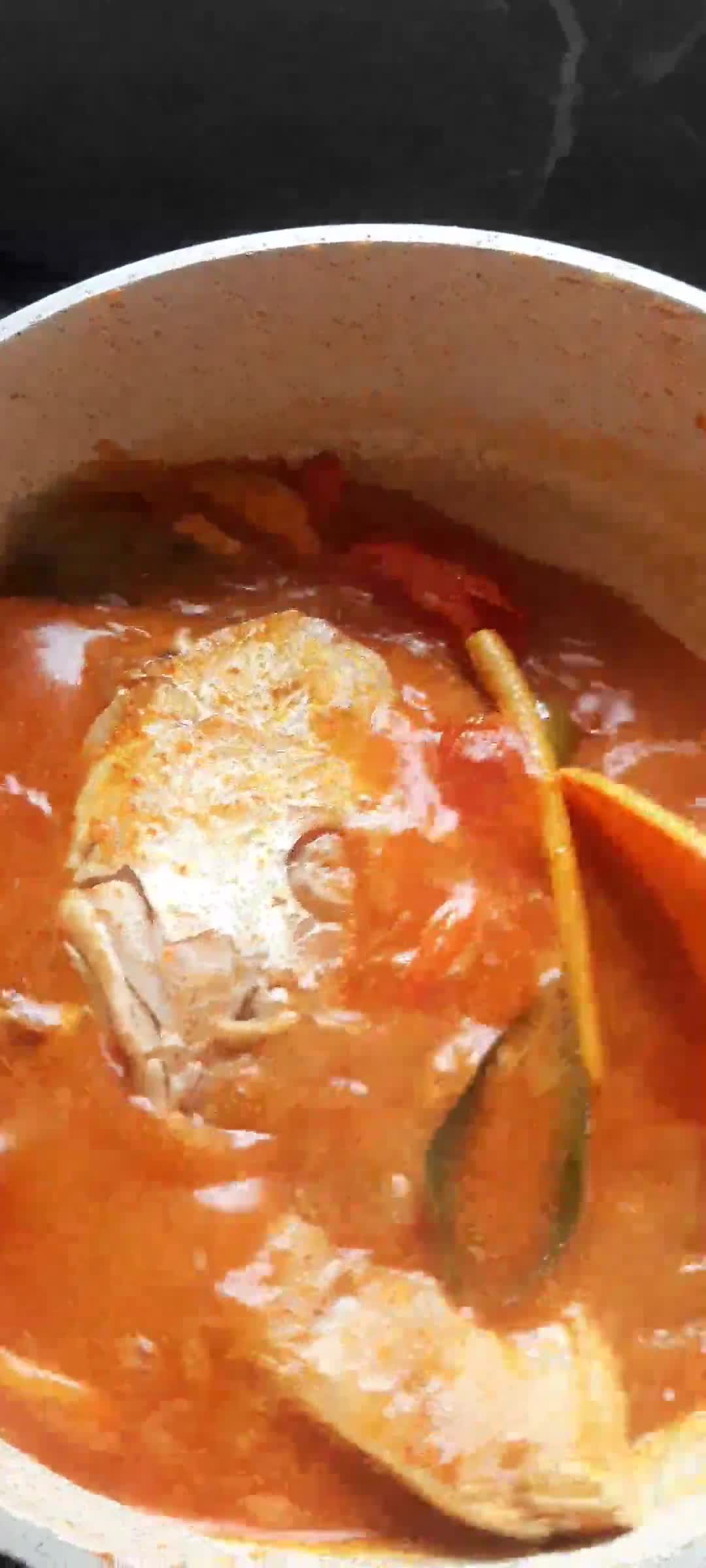 Foto langkah ke 2 dari resep Gulai kepala kakap ala resto padang.