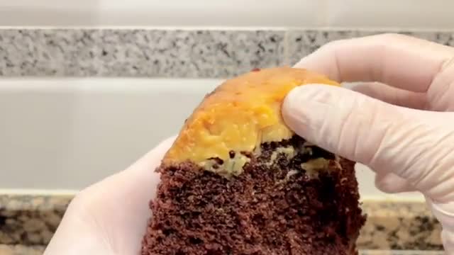 Foto del paso 14 de la receta: Pastel de chocolate con leche condensada asada (Cake with roasted condensed milk)