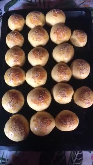 Foto del paso 7 de la receta: Pancitos dulce con puré de calabaza😋