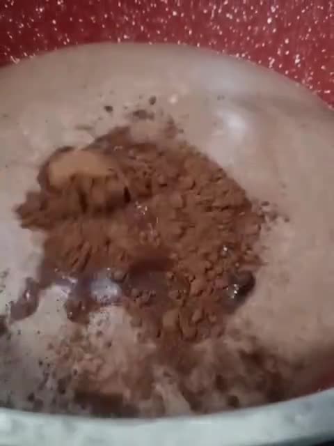 Gambar langkah 2 resipi Agar -Agar Milo.