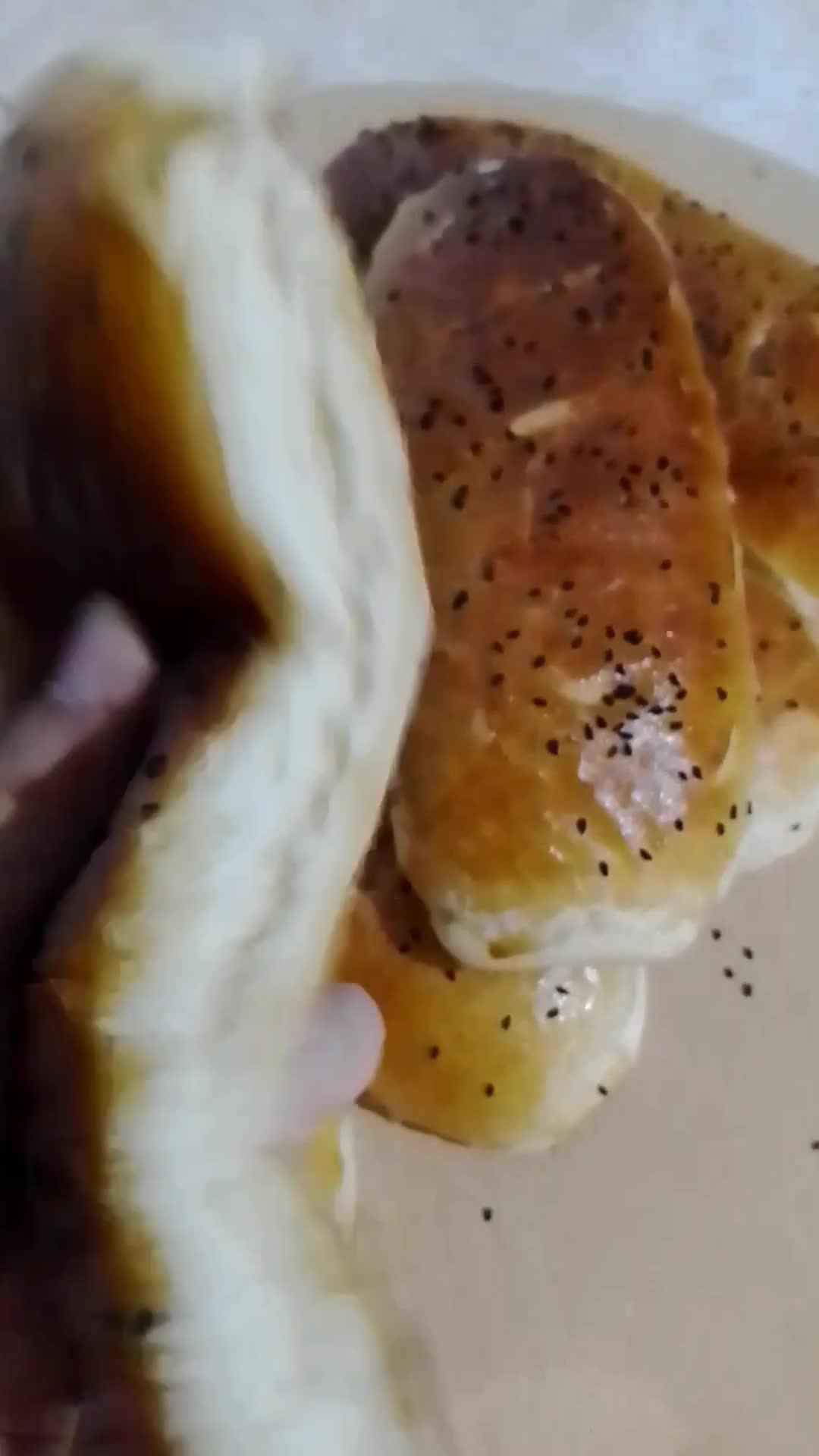 صورة لخطوة 4 من وصفة خبز بدون دلك 🥖 سهل اقتصادي وسريع