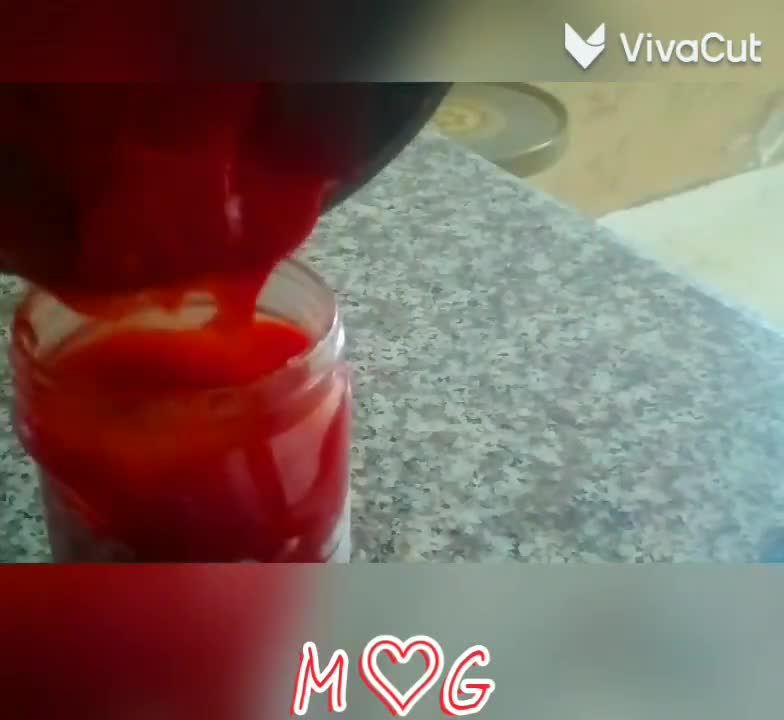 صورة لخطوة 3 من وصفة الكاتشب البسيط بالمنزل 👌😉