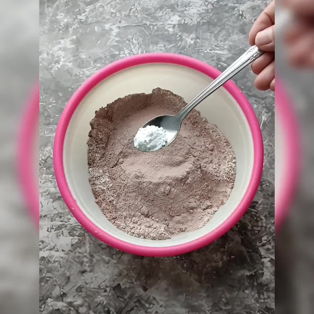 Foto langkah ke 2 dari resep Bolu Kukus Coklat Mekar Tanpa Telur Tanpa Mixer.