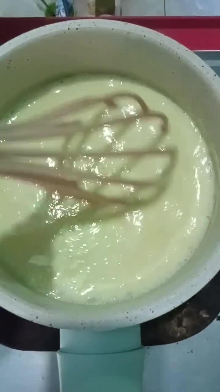 Foto langkah ke 6 dari resep Pudding Cokelat dengan Vla Susu.