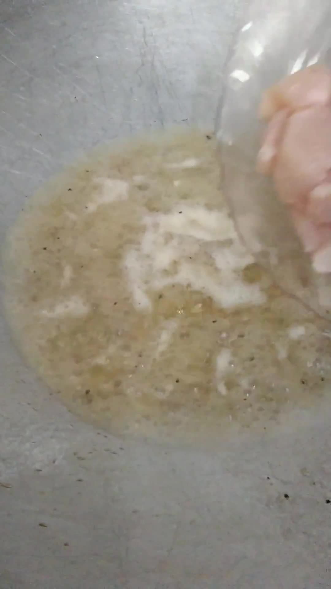 Gambar langkah 1 resipi Bihun Singapore.