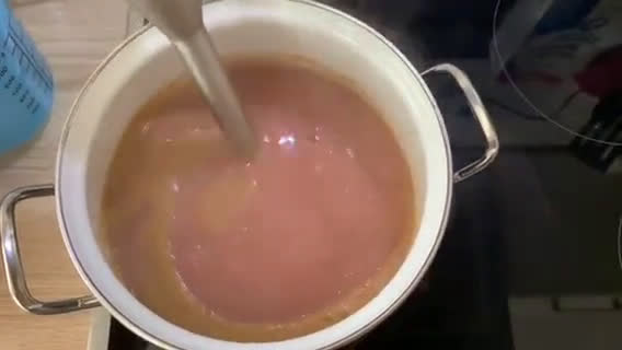 Szilvakrémleves recept fázis 3 fotója