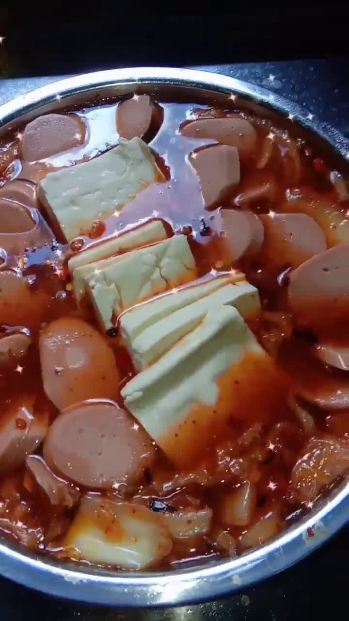 Foto langkah ke 6 dari resep Kimchi Jjigae / Sundubu Jjigae (Sup Tahu Korea).
