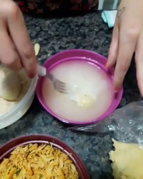 Foto do passo 7 de Coxinha com massa de batata 🍗🥔