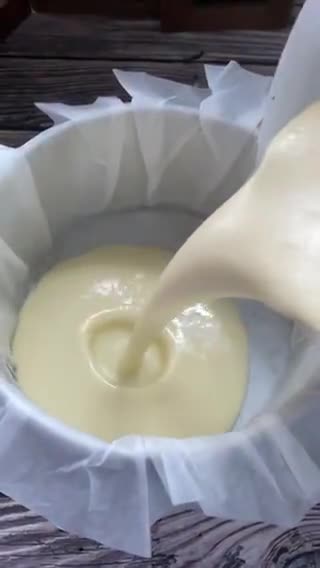 Gambar langkah 2 resipi Burn Cheesecake (Air Fryer).
