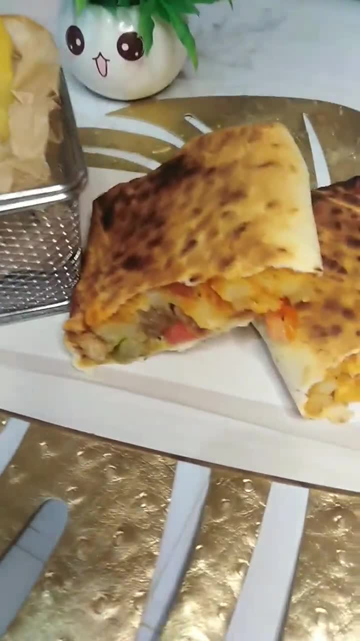 صورة لخطوة 3 من وصفة طاكوس منزلي 🇩🇿💚