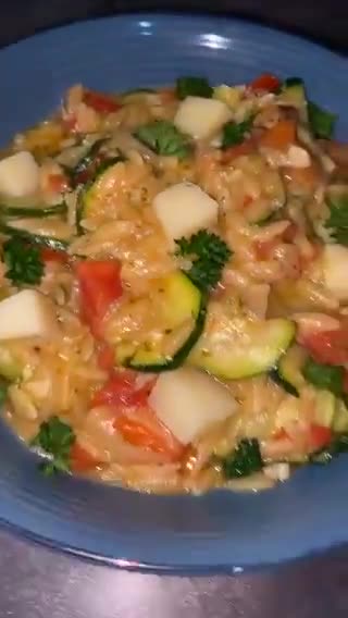 Une image de l'étape 5 de [ONE POT] Orzo à l'Ossau-Iraty avec des légumes du soleil ☀️.