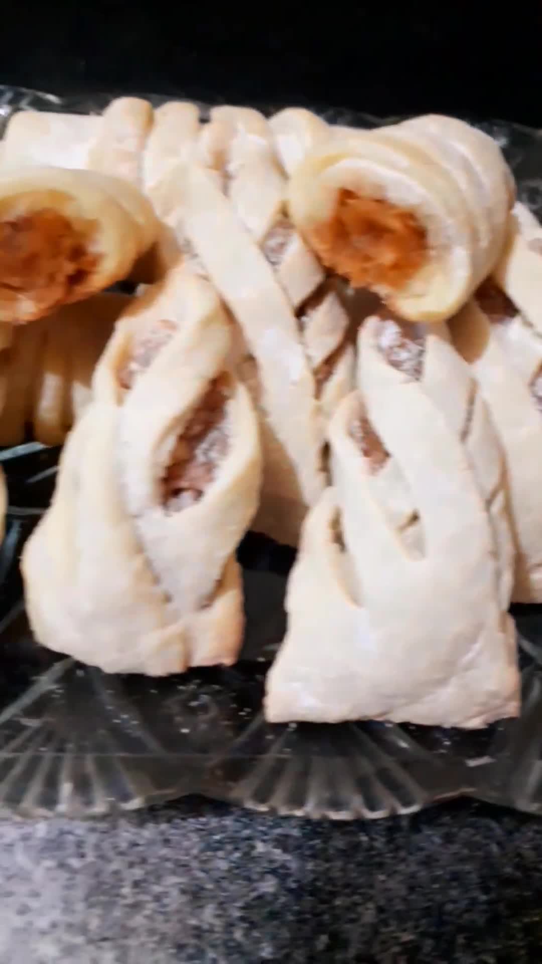 عکس مرحله 1 از دستور قرابیه سیب ترکی 😋😍