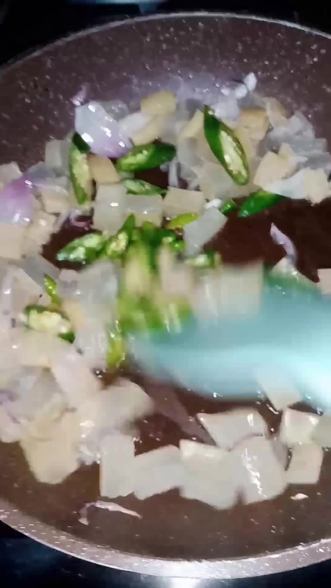 Foto langkah ke 2 dari resep Kikil Cabe Hijau.