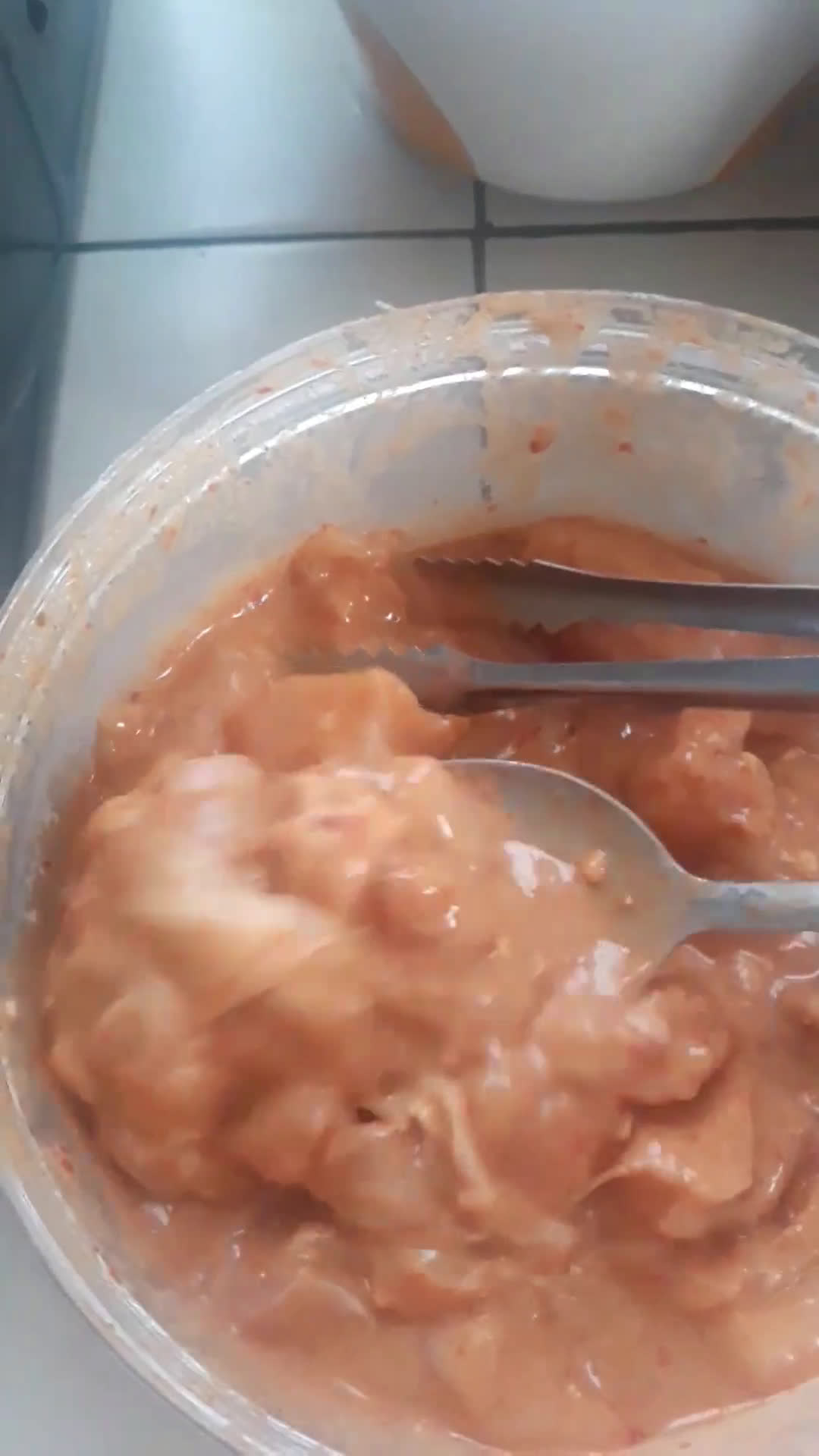 Gambar langkah 2 resipi Chicken pop asal boleh.