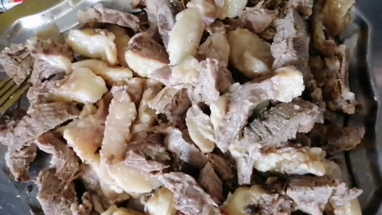 صورة لخطوة 2 من وصفة شاورما الاستيك بالخضار👌