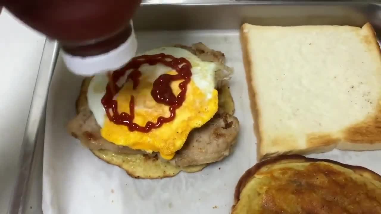 美式熱鬆餅漢堡🥞的食譜步驟4照片