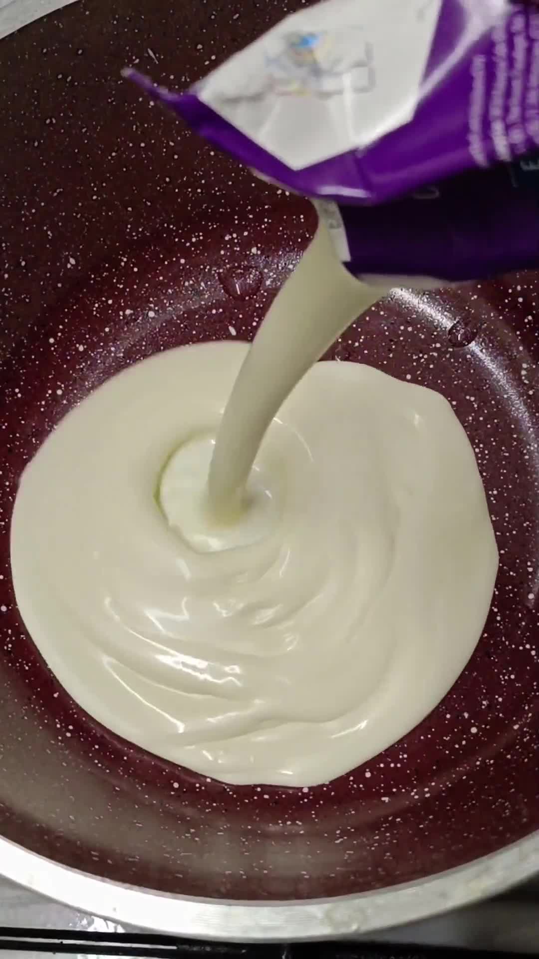 Gambar langkah 1 resipi Topping kek Coklat moist.