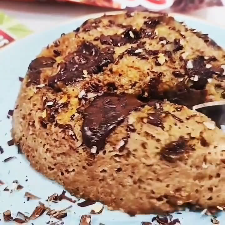 Foto del paso 3 de la receta: Mug cake de plátano y chocolate 🍌🍫