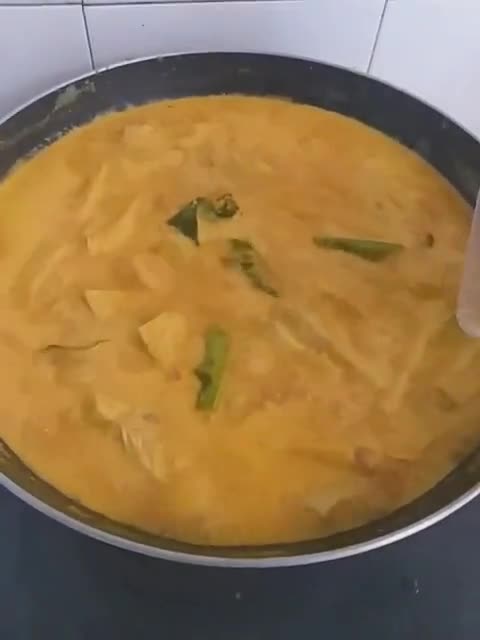Foto langkah ke 6 dari resep 58. Gulai Kikil Nangka Muda.