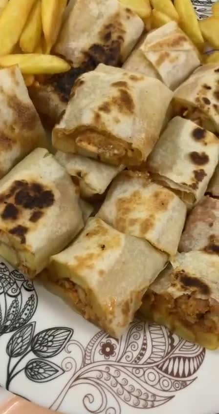 صورة لخطوة 4 من وصفة شاورما على الصاج 😋