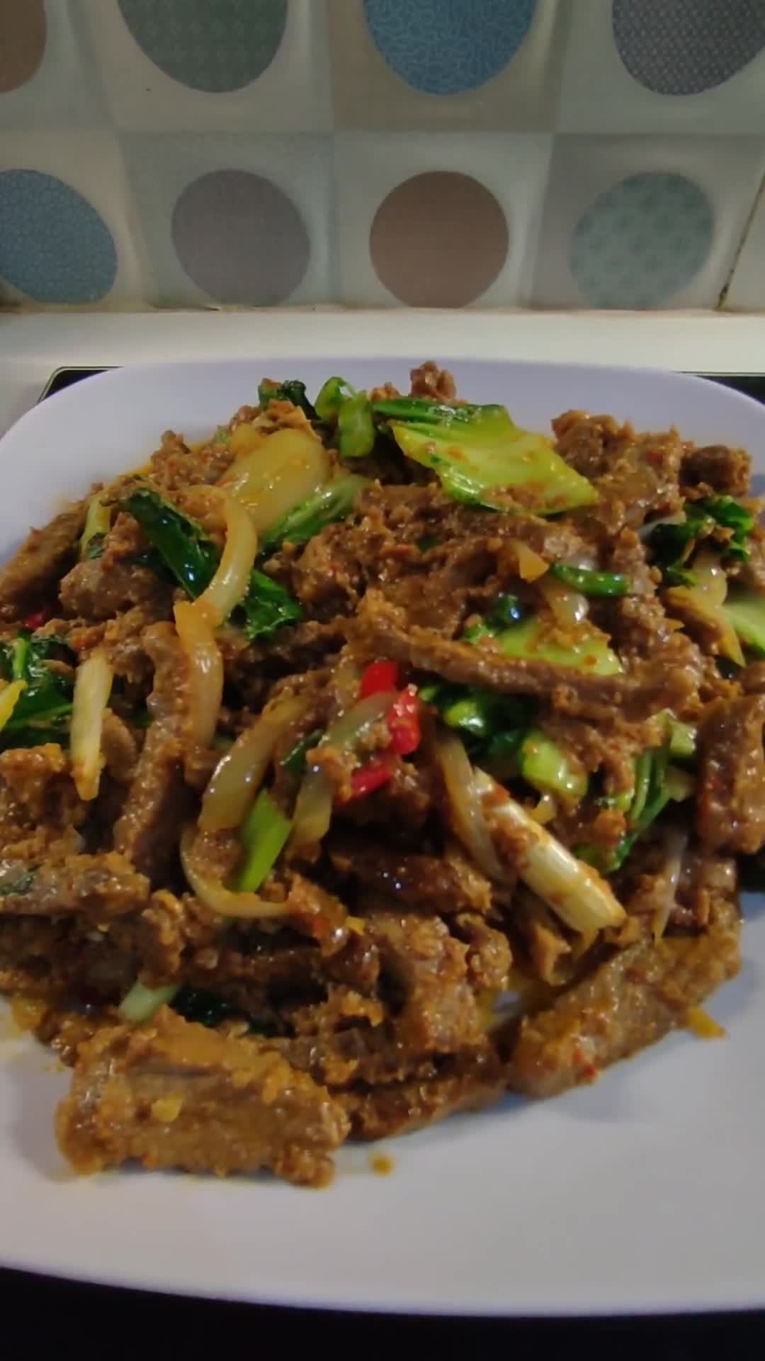 Foto langkah ke 8 dari resep Tumis daging pokcoy.