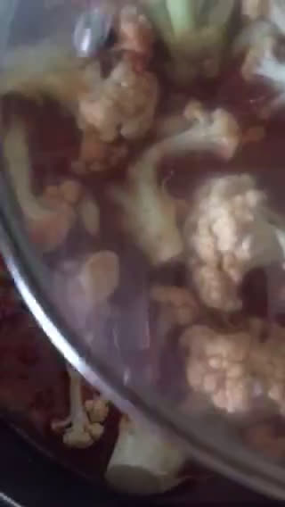 صورة لخطوة 2 من وصفة قرنبيط باللحم