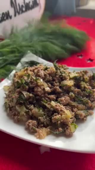 صورة لخطوة 3 من وصفة حشوة السمبوسة باللحمة والشبت