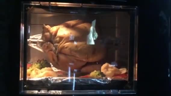 A picture of step 5 of Air Fryer Frozen Whole Chicken Roast.