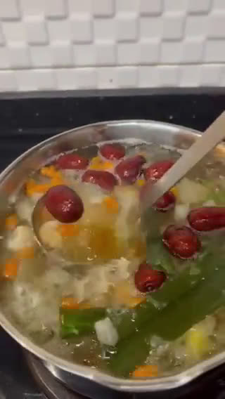 Foto langkah ke 4 dari resep Peach Gum Dessert.