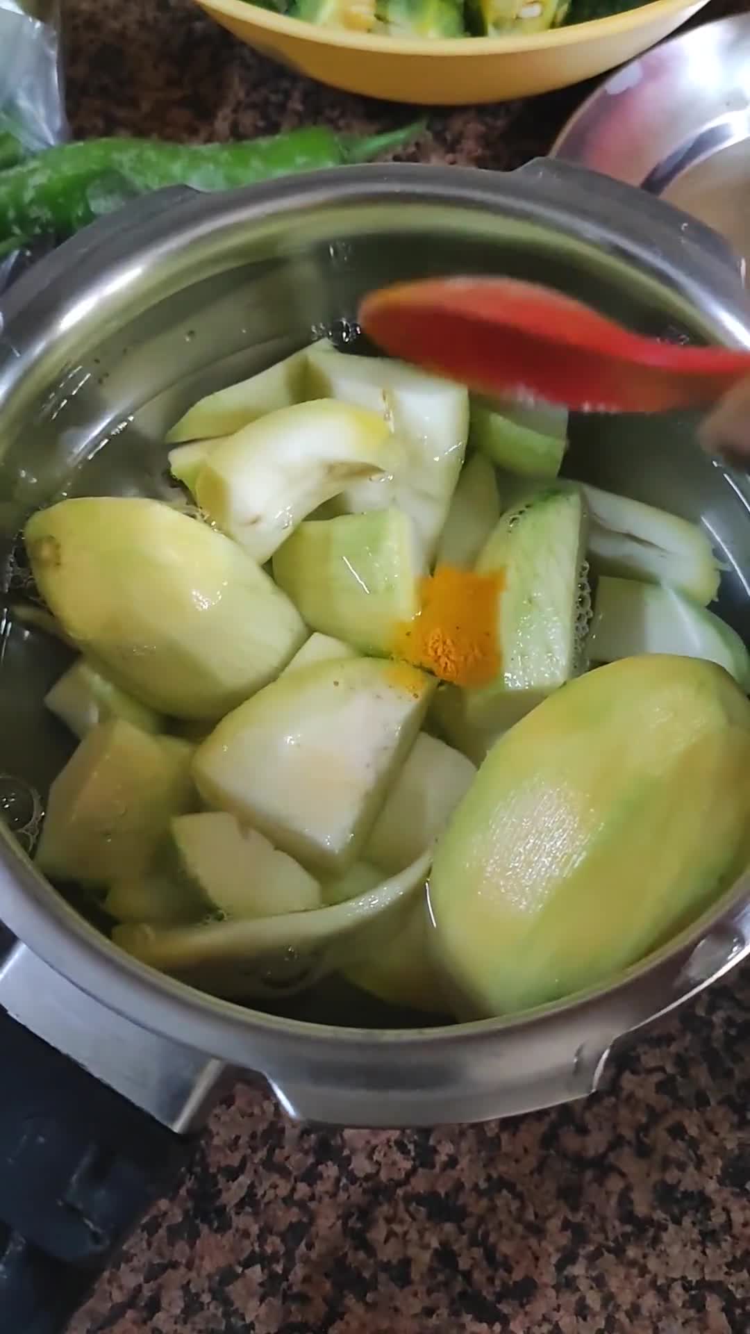 पुदीना,धनिया आमरस रेसिपी चरण 1 फोटो