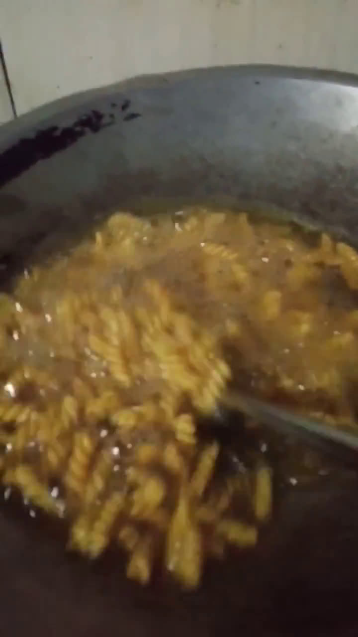 Foto langkah ke 4 dari resep Snack Macaroni Rasa Sapi Panggang.