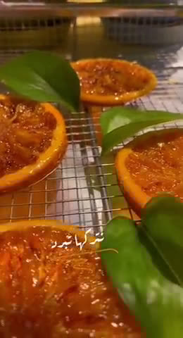 صورة لخطوة 1 من وصفة شرائح البرتقال المكرمل 🍊🍊🍊